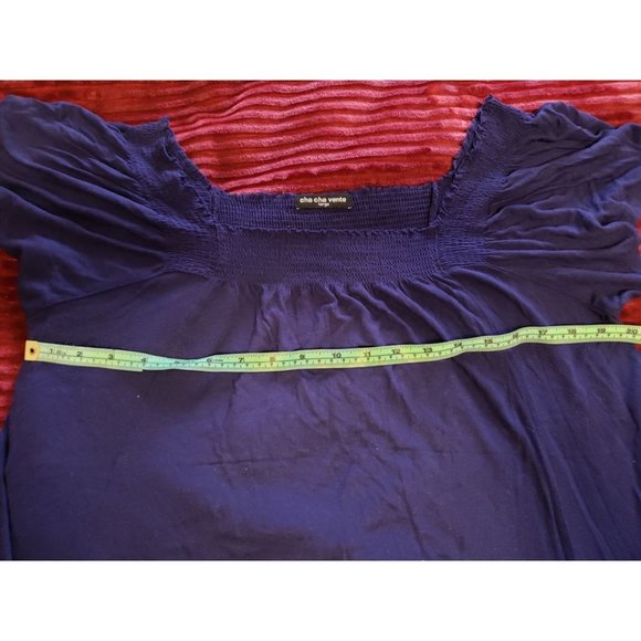 Square neck top - Picture 2 of 3